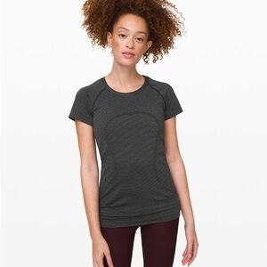 Lululemon Swiftly Speed Short Sleeve Shine Top